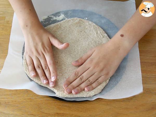 Focaccia z pomidorkami koktajlowymi - Przygotowanie krok 3