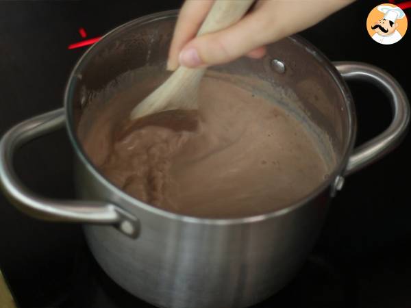 Zestaw ryżu na mleku z ciemną i białą czekoladą - Przygotowanie krok 5