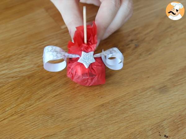 Lizaki z gorącej czekolady: ciemna czekolada + pianki marshmallow - Przygotowanie krok 3
