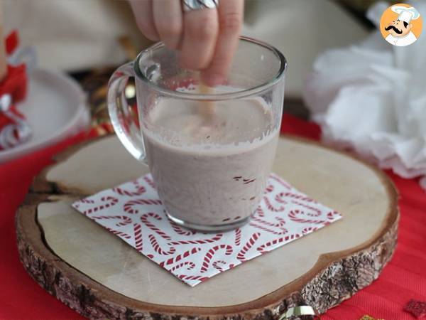 Lizaki z gorącej czekolady: ciemna czekolada + pianki marshmallow - Przygotowanie krok 4