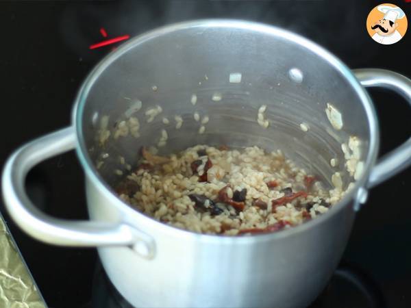 Zestaw do risotto z grzybami i suszonymi pomidorami - Przygotowanie krok 4