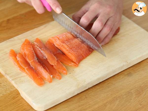 Gravlax, marynowany łosoś w szwedzkim stylu - Przygotowanie krok 5