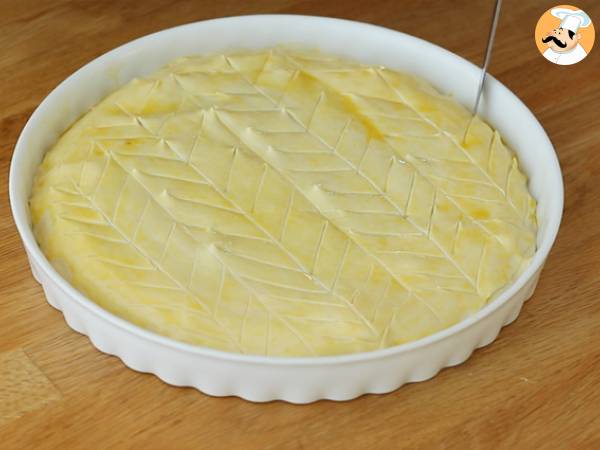 Galette króli frangipane z malinami i pistacjami - Przygotowanie krok 6