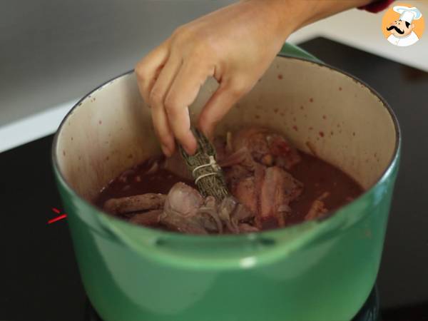 Coq au vin - Przygotowanie krok 3