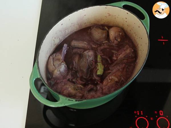 Coq au vin - Przygotowanie krok 4