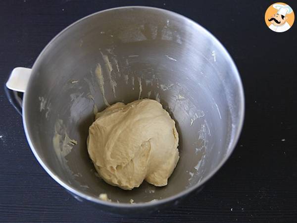 Plecione bułki z zielonym pesto - Przygotowanie krok 2