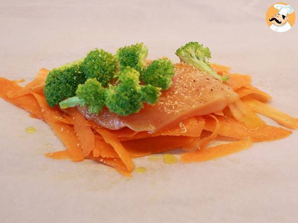 Kurczak w papierze (łatwy i zdrowy) - Przygotowanie krok 2