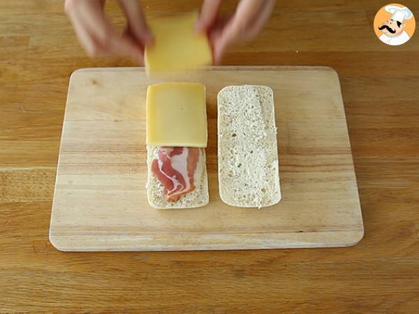 Panini z raclette - Przygotowanie krok 3