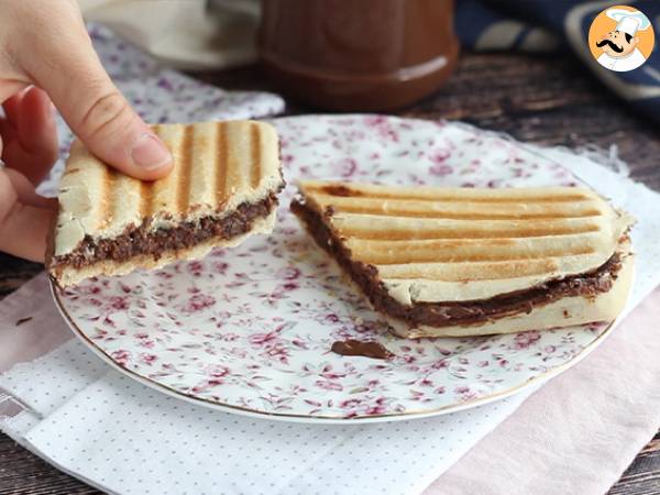 Panini z kremem czekoladowym - Przygotowanie krok 4