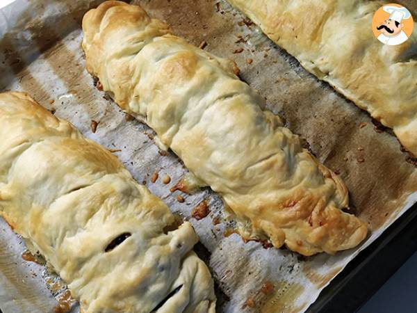 Morszczuk w cieście francuskim ze szpinakiem - Przygotowanie krok 6