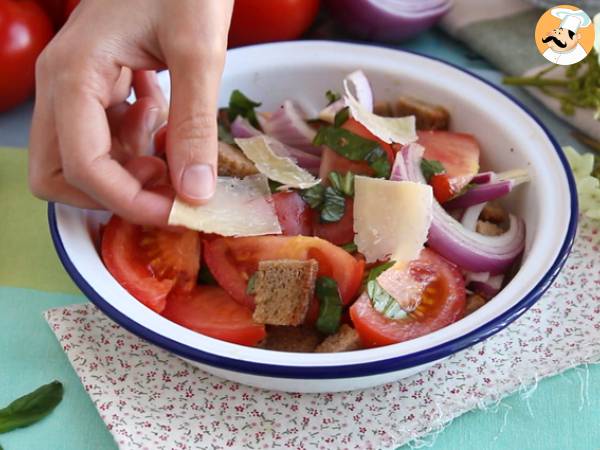 Sałatka panzanella - Przygotowanie krok 3