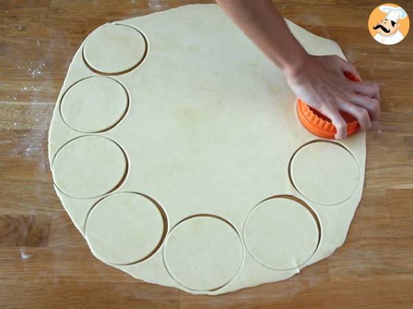 Słodkie empanadillas z dżemem - Przygotowanie krok 5