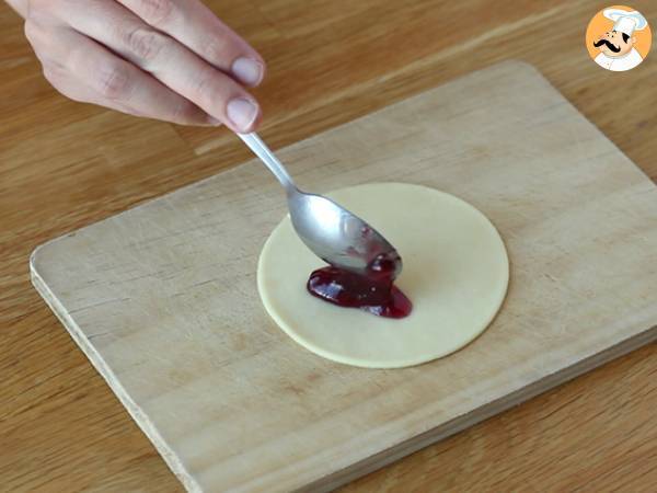 Słodkie empanadillas z dżemem - Przygotowanie krok 6