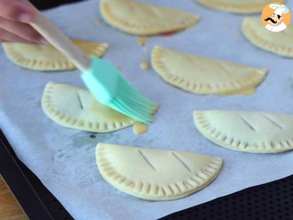 Słodkie empanadillas z dżemem - Przygotowanie krok 8