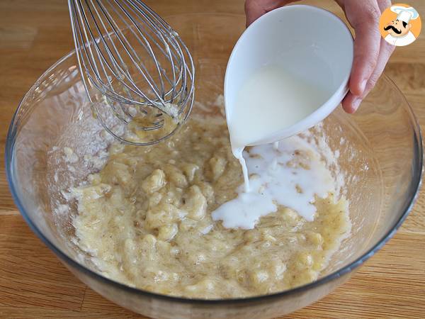 Ciasto bananowe bez cukru - Chlebek bananowy - Przygotowanie krok 2