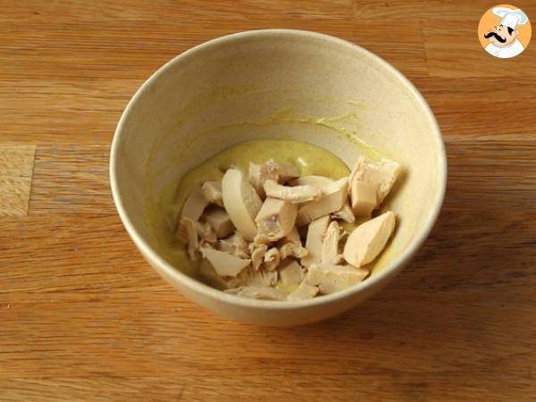 Kanapka z kurczakiem curry - Przygotowanie krok 2