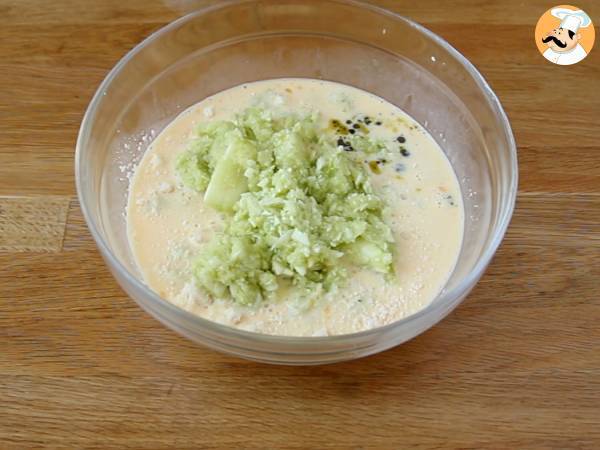 Flany z cukinii i pesto - bezglutenowe - Przygotowanie krok 2