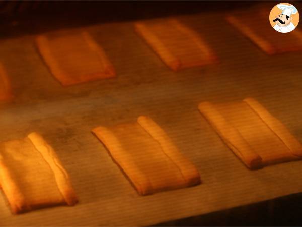 Ciasteczka Twix z karmelem i mleczną czekoladą - Przygotowanie krok 6