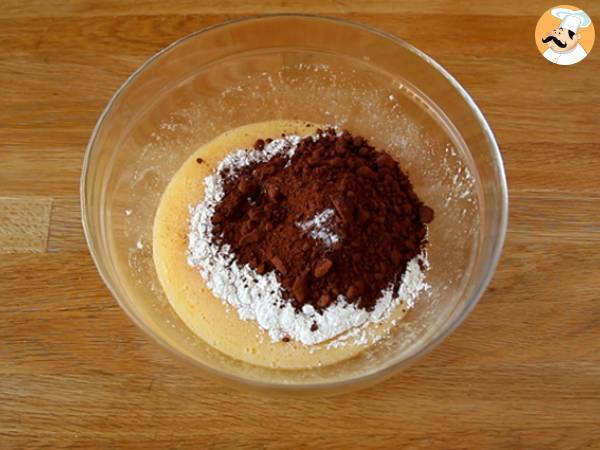 Brownie z mikrofalówki - Przygotowanie krok 2