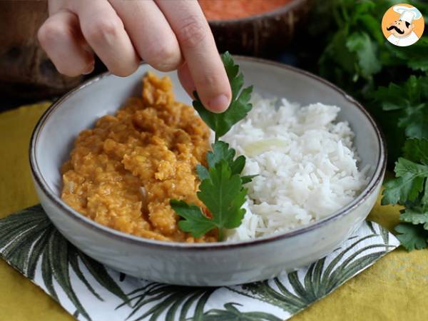 Łatwy dahl z soczewicy koralowej - Przygotowanie krok 6