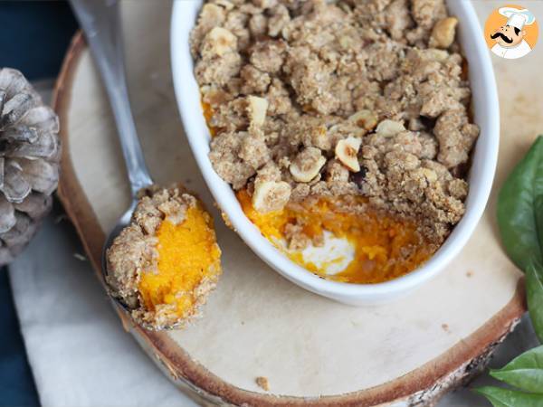 Kruszonka z dyni butternut z orzechami laskowymi - Przygotowanie krok 5
