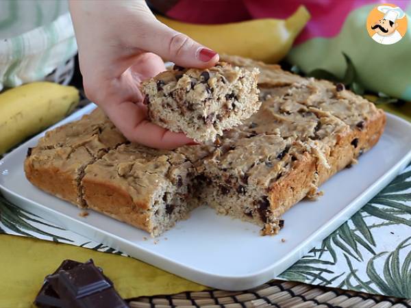 Ciasto bananowo-czekoladowe - wegańskie i bezglutenowe - Przygotowanie krok 5