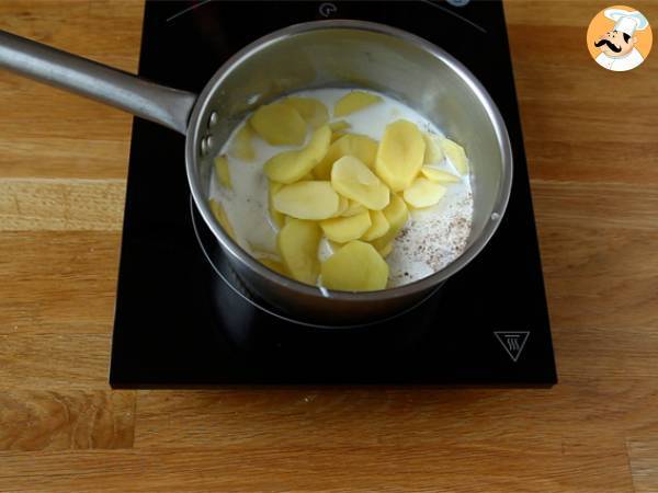 Mini gratins dauphinois - Przygotowanie krok 1