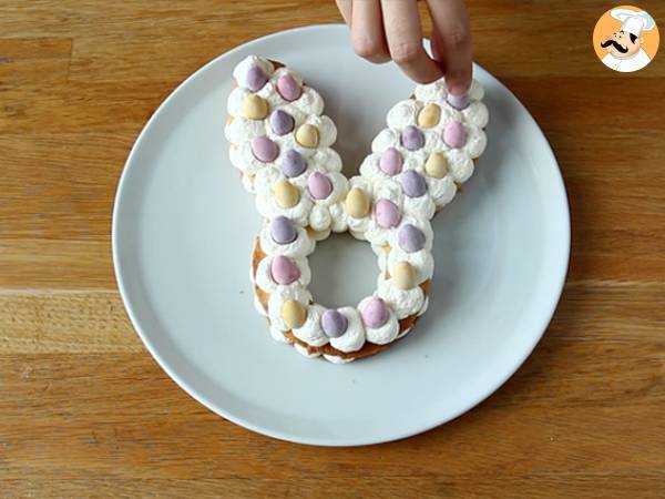 Wielkanocna tarta z zajączkiem - Przygotowanie krok 10