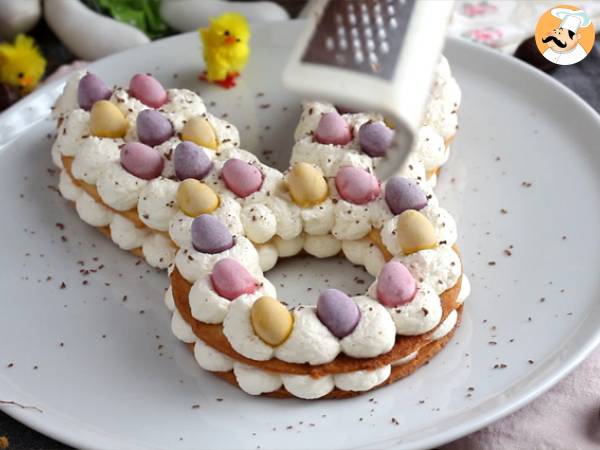 Wielkanocna tarta z zajączkiem - Przygotowanie krok 11