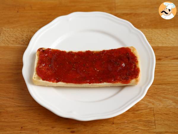 Panini z chorizo i serem Emmental - Przygotowanie krok 1