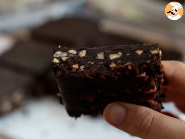 Brawnie - brownie z surowych daktyli - Przygotowanie krok 7