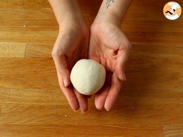 Gyozas z kurczakiem, marchewką i pieczarkami - Przygotowanie krok 2