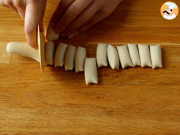 Gyozas z kurczakiem, marchewką i pieczarkami - Przygotowanie krok 5