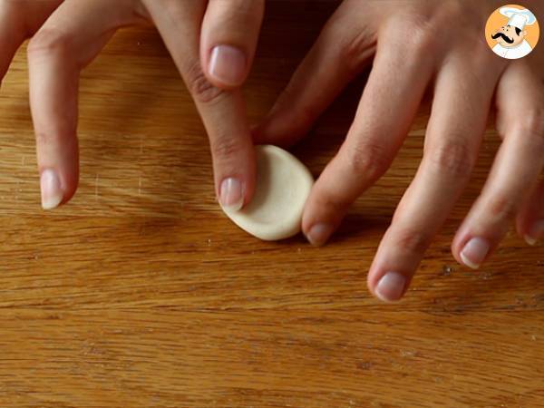 Gyozas z kurczakiem, marchewką i pieczarkami - Przygotowanie krok 6