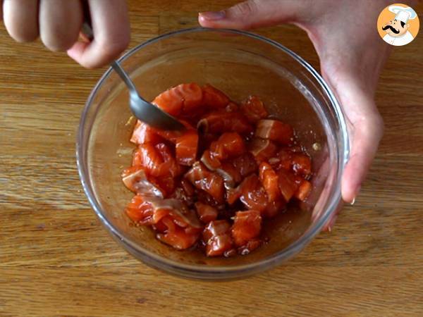 Poké bowl z łososiem - Przygotowanie krok 4