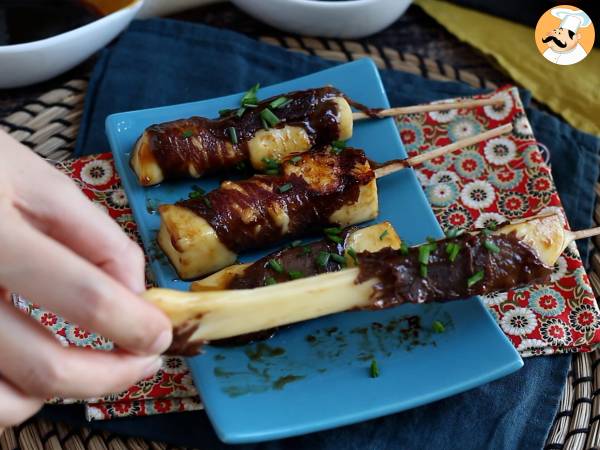 Szaszłyki wołowe Yakitori z serem - Przygotowanie krok 8
