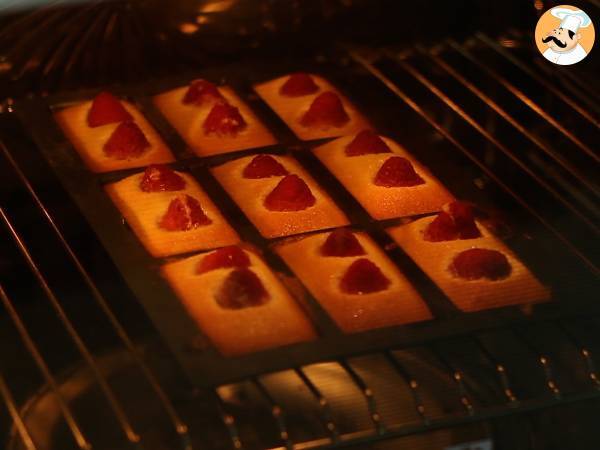 Finansjerzy z malinami - łatwy i szczegółowy przepis - Przygotowanie krok 6