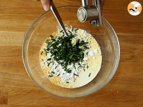 Terrina z cukinii i wędzonego łososia - Przygotowanie krok 3