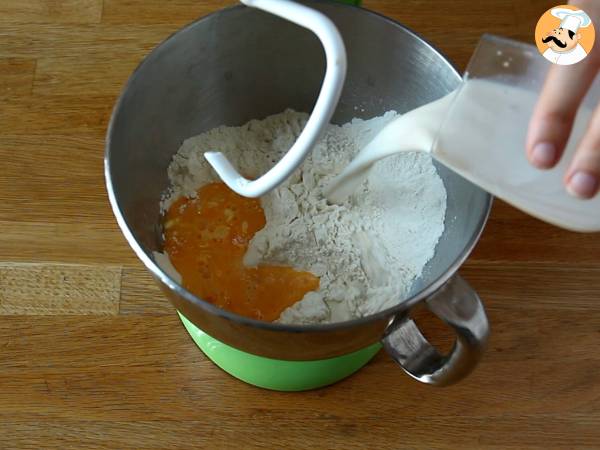 Warkocz z 8 splotów - Przygotowanie krok 2