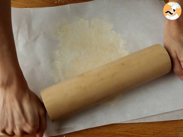 Rustykalna tarta z brzoskwiniami i rozmarynem - Przygotowanie krok 3