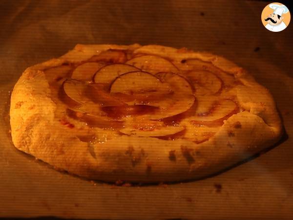Rustykalna tarta z brzoskwiniami i rozmarynem - Przygotowanie krok 7