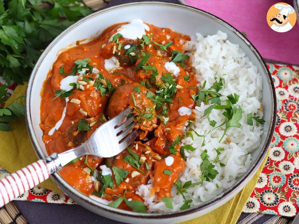Wegańskie Malai Kofta: klopsiki z ciecierzycy w sosie pomidorowym - Przygotowanie krok 6
