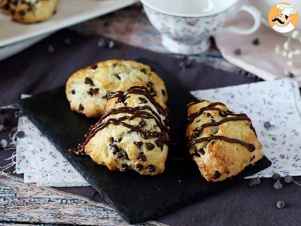 Łatwe i bardzo puszyste scones czekoladowe - Przygotowanie krok 8