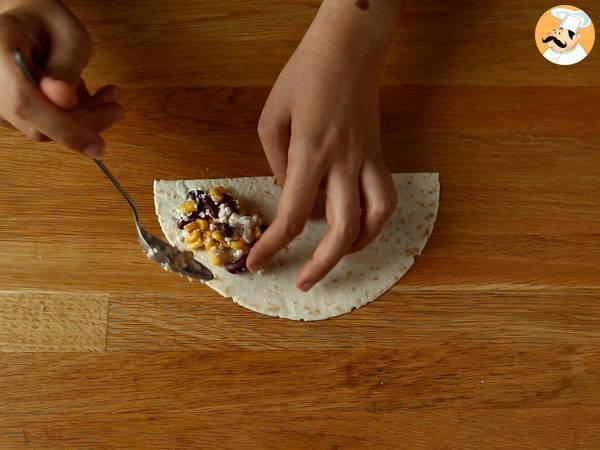 Wegetariańskie samosy taco - Przygotowanie krok 2