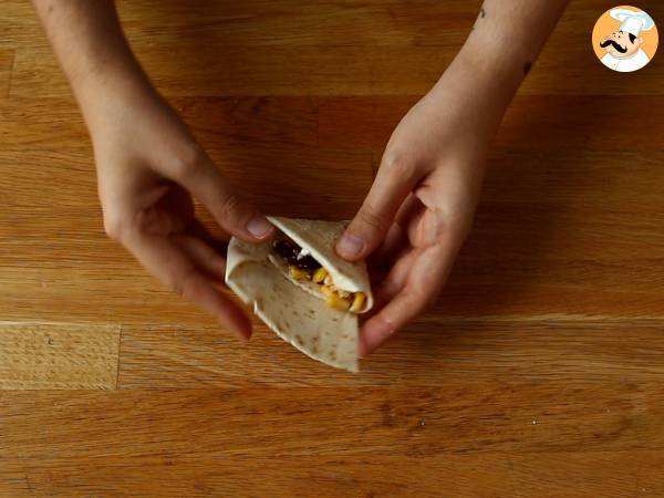 Wegetariańskie samosy taco - Przygotowanie krok 4