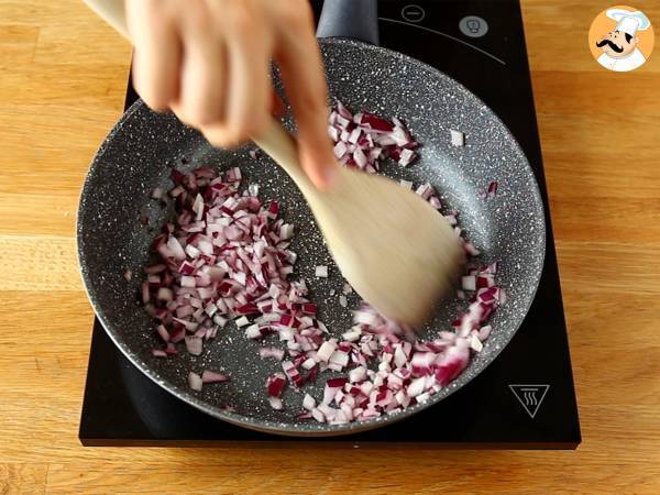 Tacos samoussas z mięsem mielonym - Przygotowanie krok 1
