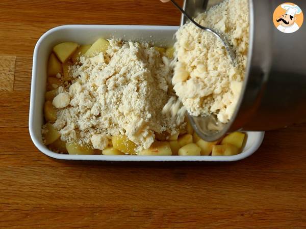 Super łatwe jabłkowe crumble - Przygotowanie krok 3