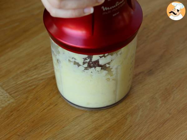Kanapka z waflami ziemniaczanymi z raclette - najlepsze danie komfortowe - Przygotowanie krok 1