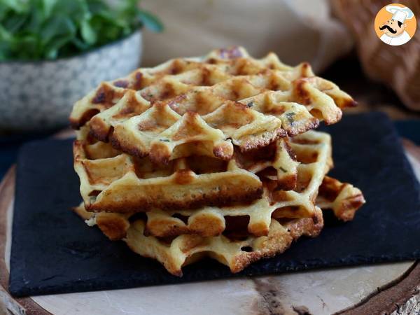Kanapka z waflami ziemniaczanymi z raclette - najlepsze danie komfortowe - Przygotowanie krok 5