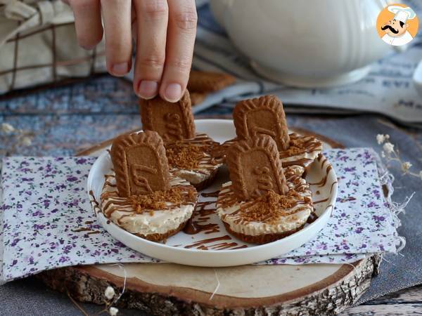 Sernik bez pieczenia z herbatnikami speculoos - Przygotowanie krok 7
